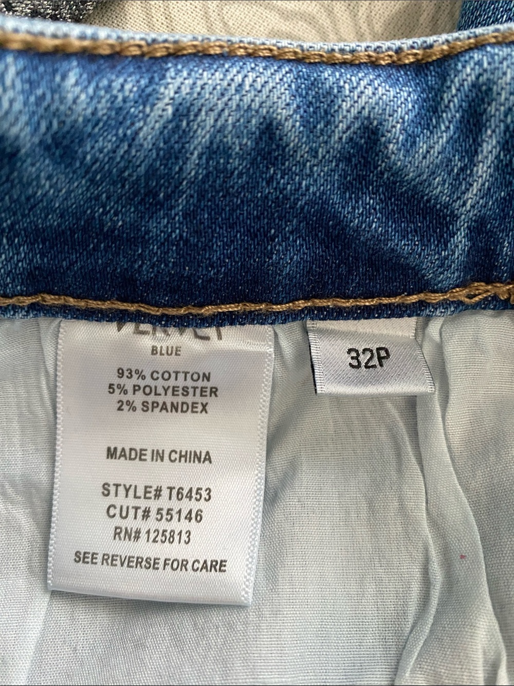 VERVET High Rise Jeans - Size 29 Petite - Excellent Condition - Picture 4 of 7